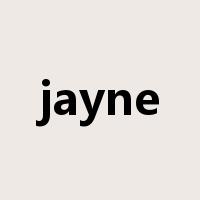 jayne是什么意思