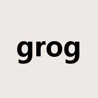 grog是什么意思