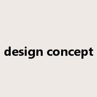 design concept是什么意思