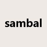 sambal是什么意思