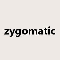 zygomatic是什么意思