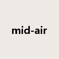 mid-air是什么意思