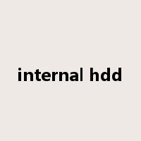 internal hdd是什么意思