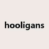 hooligans是什么意思