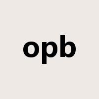 opb是什么意思