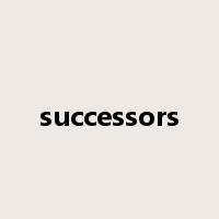 successors是什么意思