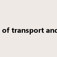 means of transport and route是什么意思