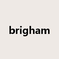 brigham是什么意思