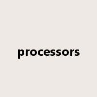 processors是什么意思