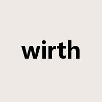 wirth是什么意思