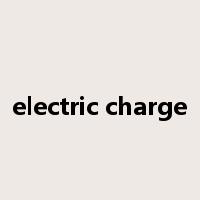 electric charge是什么意思