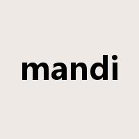 mandi是什么意思