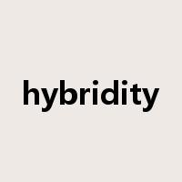 hybridity是什么意思