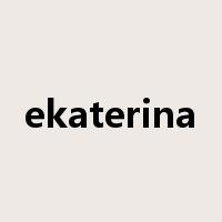 ekaterina是什么意思
