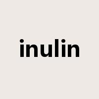 inulin是什么意思
