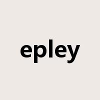 epley是什么意思