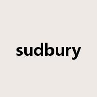 sudbury是什么意思