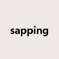 sapping是什么意思