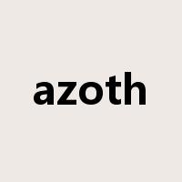 azoth是什么意思
