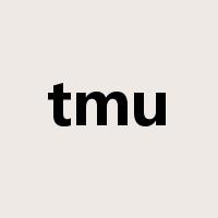 tmu是什么意思