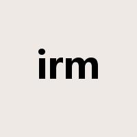 irm是什么意思