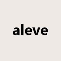 aleve是什么意思