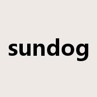 sundog是什么意思