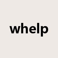 whelp是什么意思