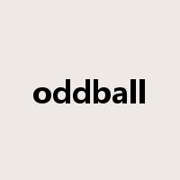oddball是什么意思