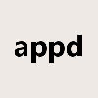 appd是什么意思