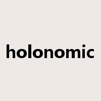 holonomic是什么意思
