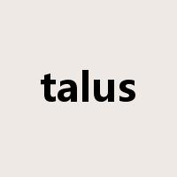 talus是什么意思