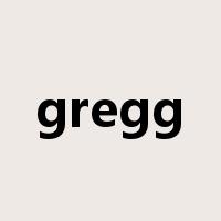gregg是什么意思
