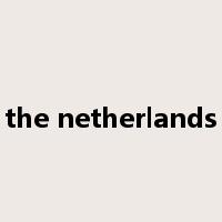 the netherlands是什么意思
