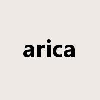 arica是什么意思
