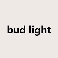 bud light是什么意思
