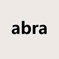 abra是什么意思