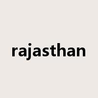 rajasthan是什么意思