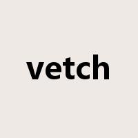 vetch是什么意思