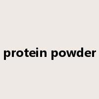 protein powder是什么意思