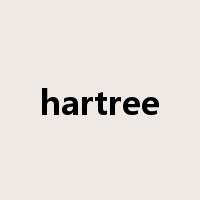 hartree是什么意思