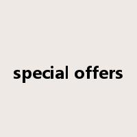 special offers是什么意思