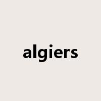 algiers是什么意思