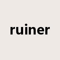 ruiner是什么意思