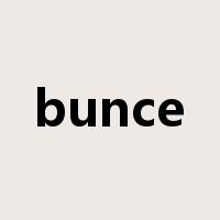 bunce是什么意思