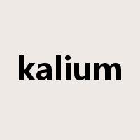 kalium是什么意思