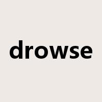 drowse是什么意思
