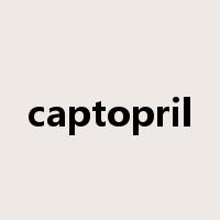 captopril是什么意思