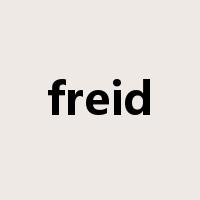 freid是什么意思