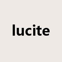 lucite是什么意思